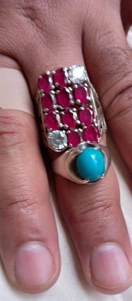 gemstone Ruby ki ring natural beautiful colour 1