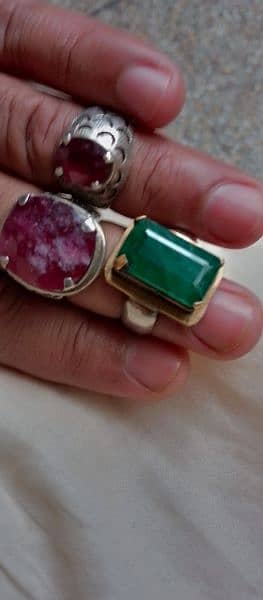 gemstone Ruby ki ring natural beautiful colour 19