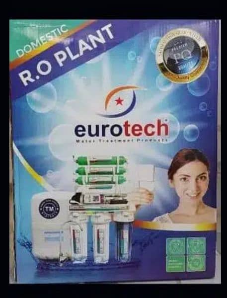 EuroTech RO Reverse Osmosis Water Filter System 7 Stage made in Taiwan 0