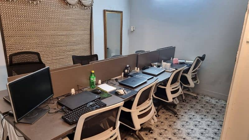Co Working Space - Furnished Office - Shared Space - Seats - Rent 6