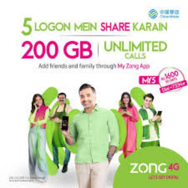 Zong My5 Sharing Package Just in 960 2
