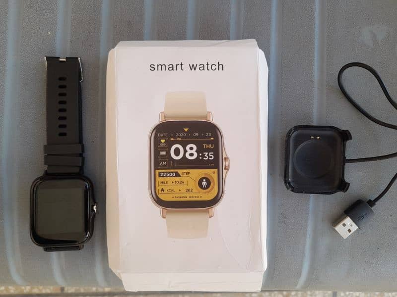M13 mini smart watch. just open box. BT calling function also available 2