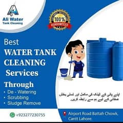 Ali WATER TANK CLEANING SERVICES all tank CLEANING SERVICES