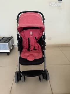 Push chair with car seat two in one
