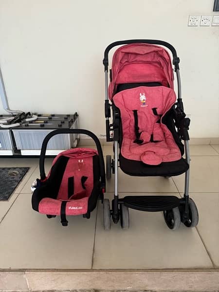 Push chair with car seat two in one 1