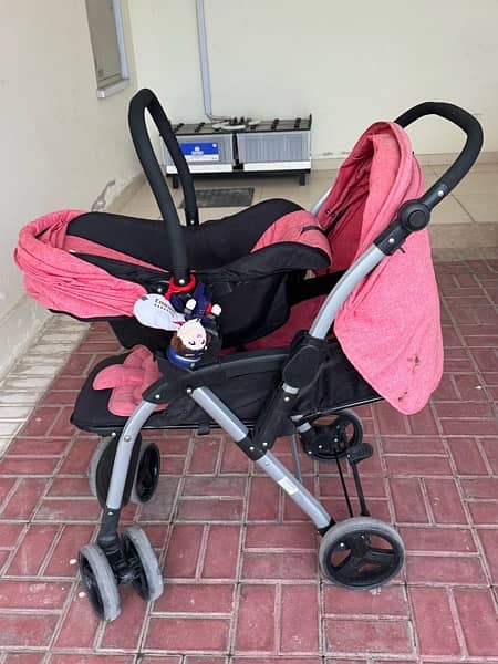 Push chair with car seat two in one 5