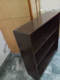 Book or shoe rack pure wodden
