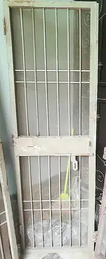 Solid iron door, stand, railing etc for sale 5