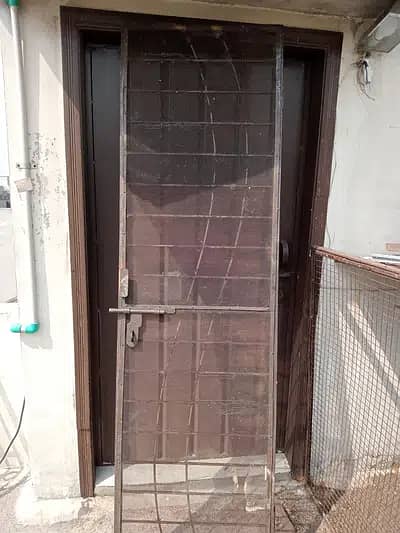 Solid iron door, stand, railing etc for sale 14