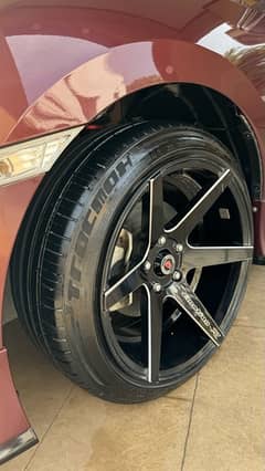 vossen emotion r 17 inch rims , alloy rims and tyre