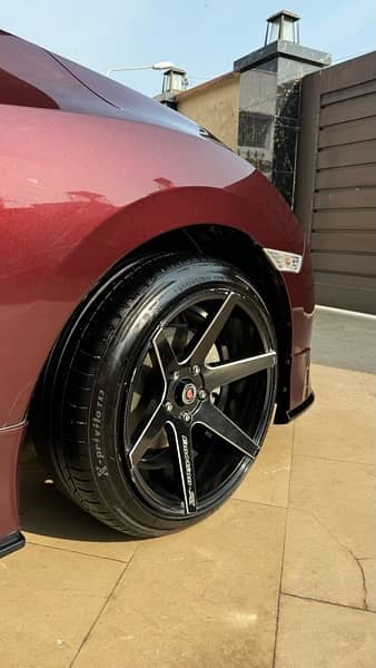 vossen emotion r 17 inch rims , alloy rims and tyre 1
