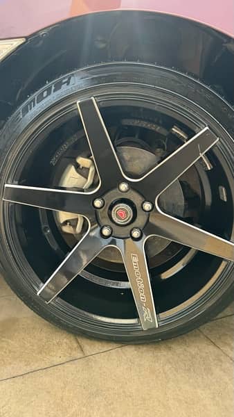 vossen emotion r 17 inch rims , alloy rims and tyre 2