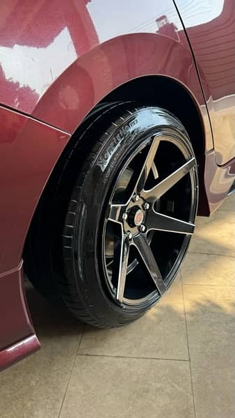 vossen emotion r 17 inch rims , alloy rims and tyre 4