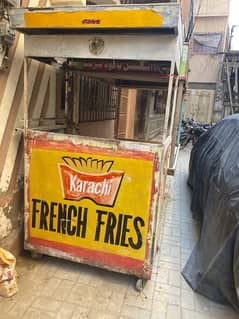 fries and burger stall available for rent