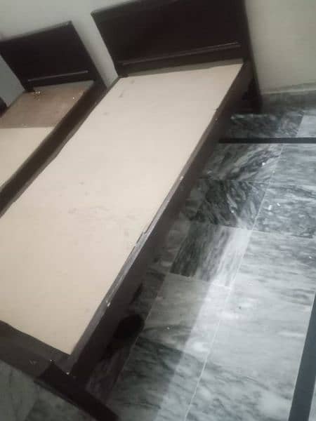 Single Wooden Beds for sale 2