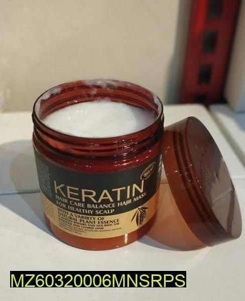 keratin hair mask - 500 ml 0