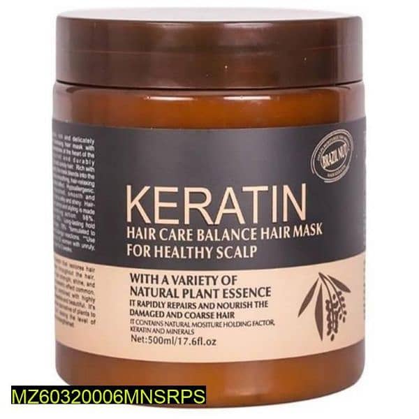 keratin hair mask - 500 ml 1