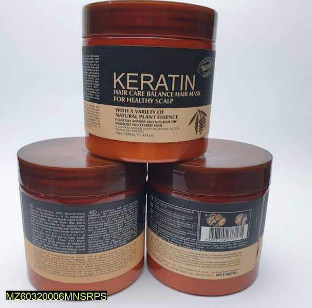 keratin hair mask - 500 ml 2