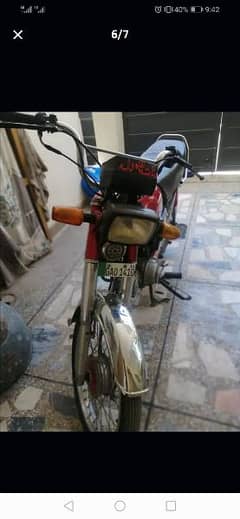 Honda cd 70 modal 16 price 68         contact this number 03105272822