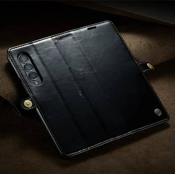 HOCE luxury leather phone case for Samsung galaxy Z3, Z4, Z5 fold 8