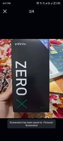 Infinix Zero X pro 0
