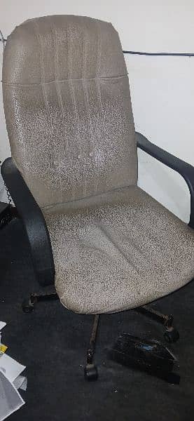 Office table 3 Chair And Sofa For  sell 3