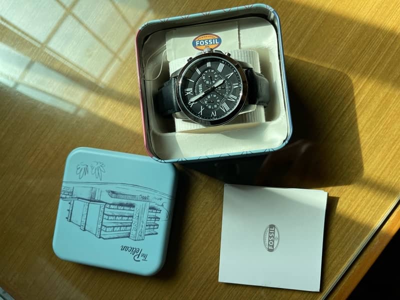 Fossil Grant chronograph watch 1