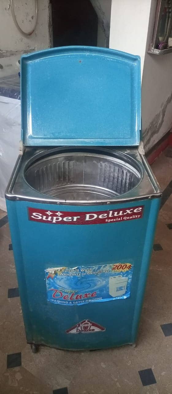 Asia super Deluxe Iron Body Full Size Wasing Machine "Urgent Sale" 5