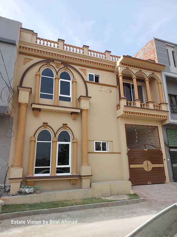 3 Marla beautiful Brand new Spanish style house park facing available for sale in Alnoor Garden 0