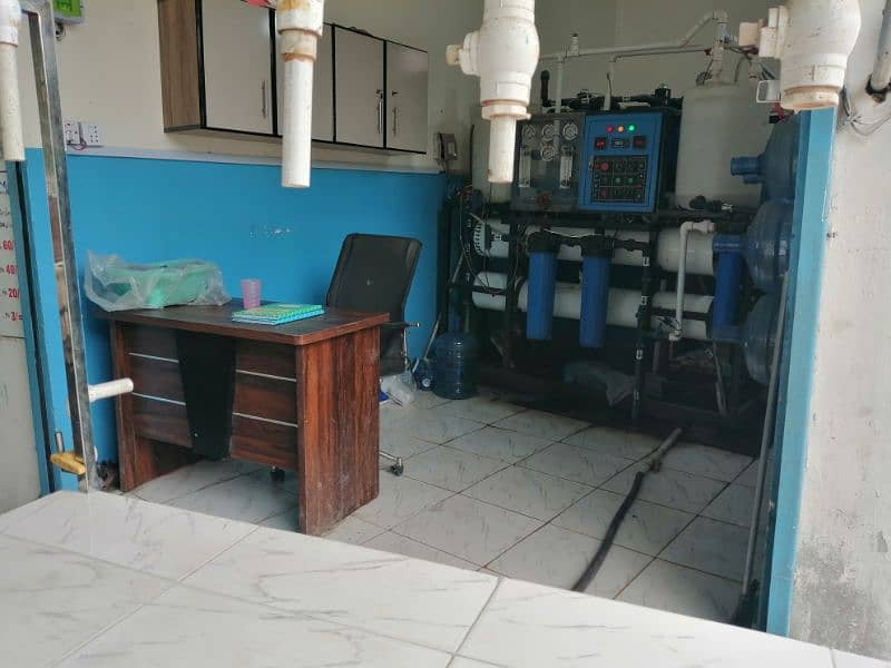 Profitable running water plant for sale at Gulistan-e-Jauhar 2