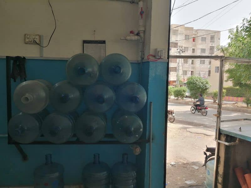 Profitable running water plant for sale at Gulistan-e-Jauhar 6