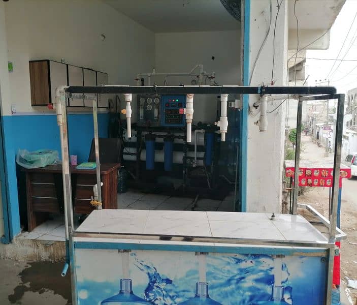 Profitable running water plant for sale at Gulistan-e-Jauhar 7