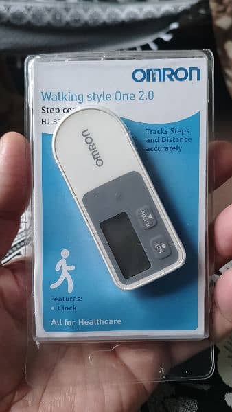 OMRON Digital Walking Step Counter Model HJ-320-E (Imported) 0