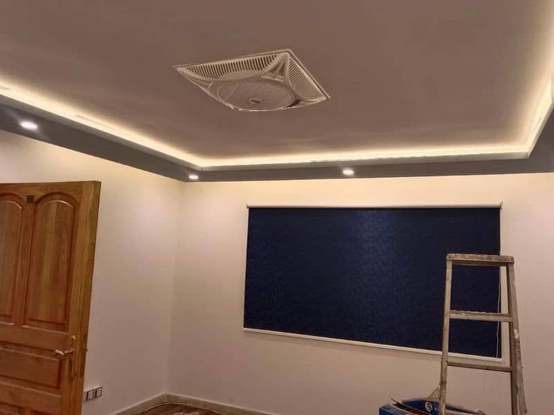 Home decor,wallpaper/PVC pannel/rope lights/gola/roller blind/glass 10