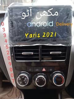 Toyota Yaris 2022Android panel (DELIVERY All PAKISTAN)