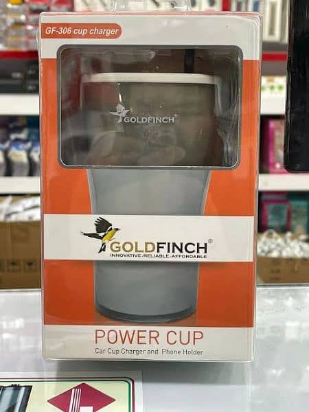 5 in 1 Goldfinch Power cup CAR charger 2
