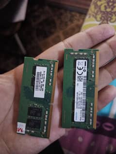 DDR4 Laptop ram 8+8 GB pair