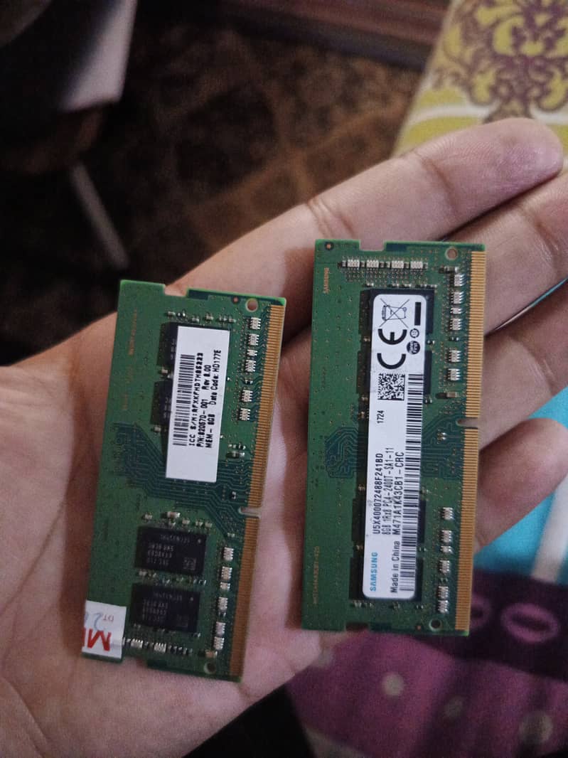 DDR4 Laptop ram 8+8 GB pair 0
