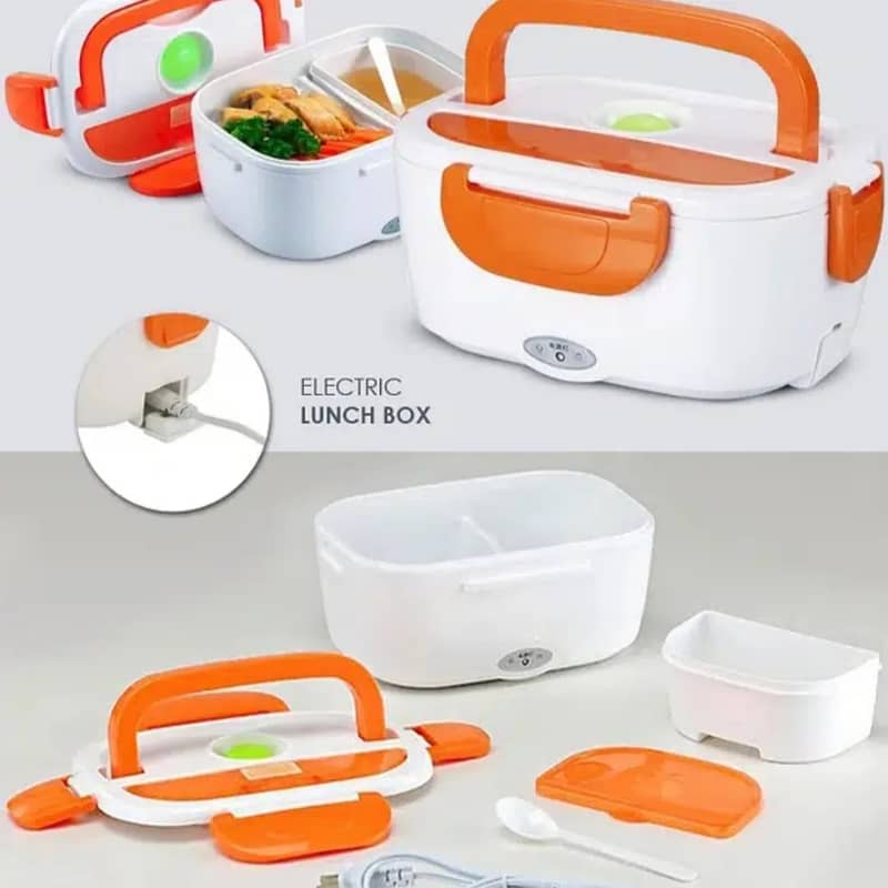 Electric Heating Lunch Box l Waterproof l Portable 3