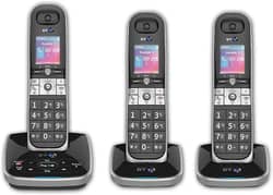 Cordless Phone Set BT 4 Quad Handsets with Intercom PTCL, Landline