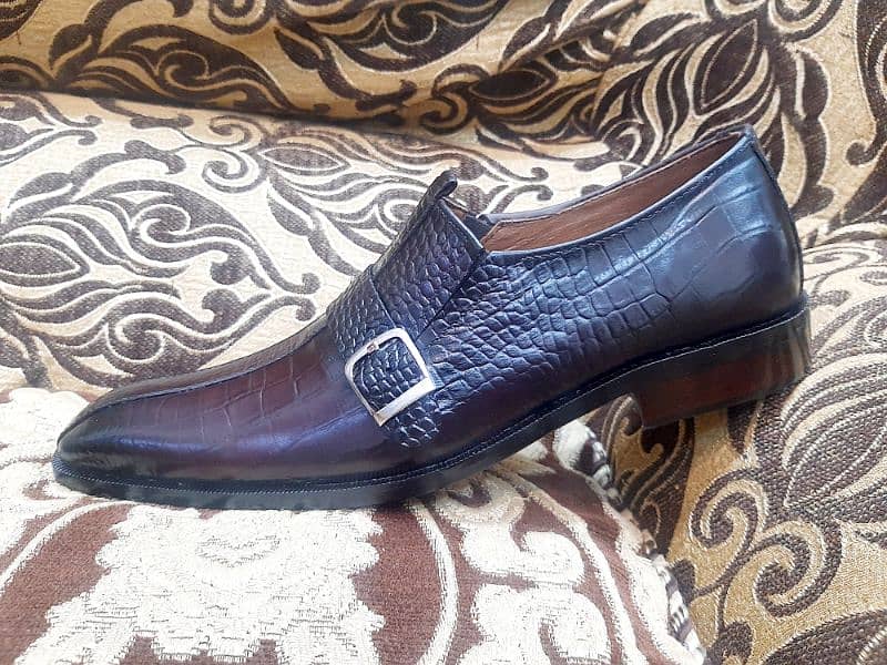 real leather hand made formal shoes for men 0
