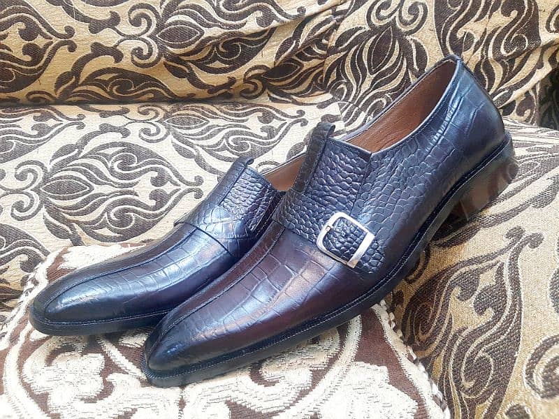 real leather hand made formal shoes for men 1