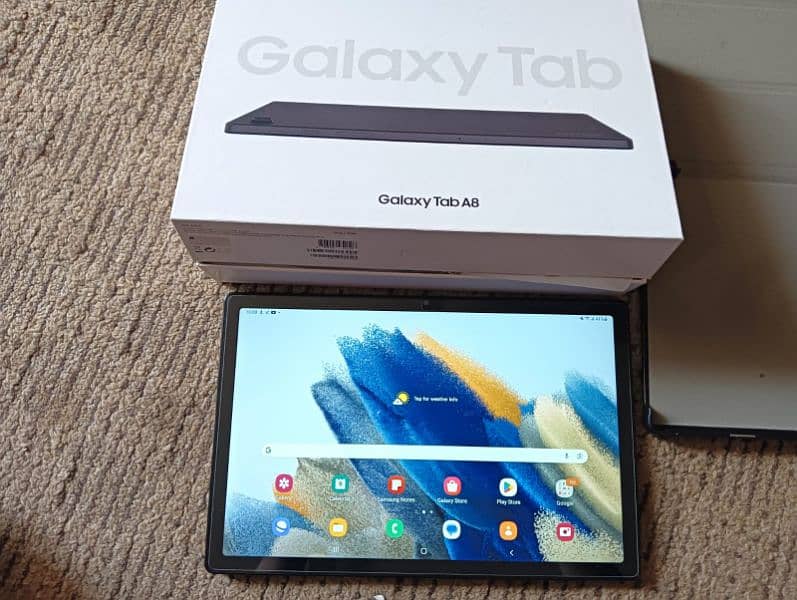 Samsung Tablet A8 x205 just open box 1