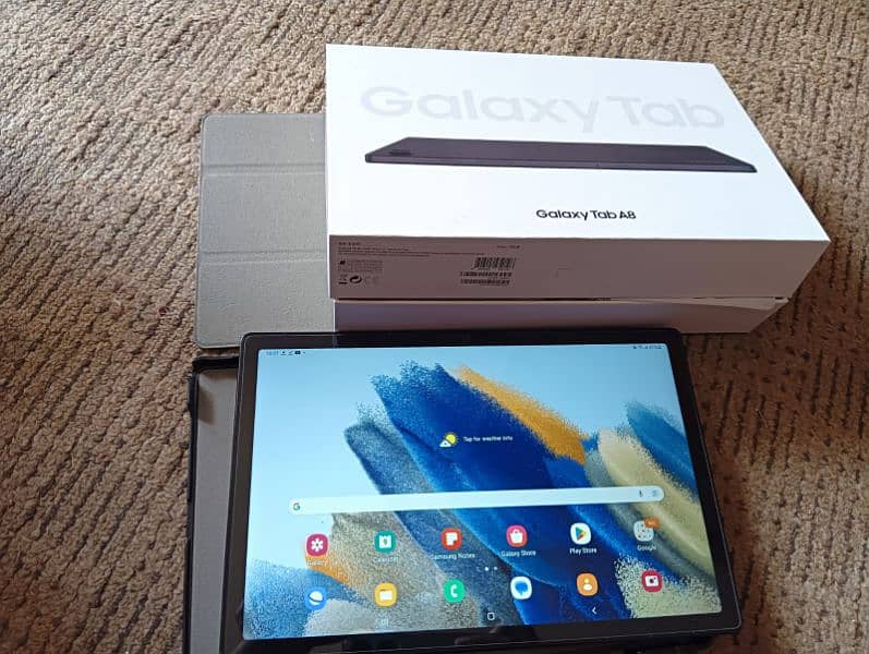 Samsung Tablet A8 x205 just open box 5