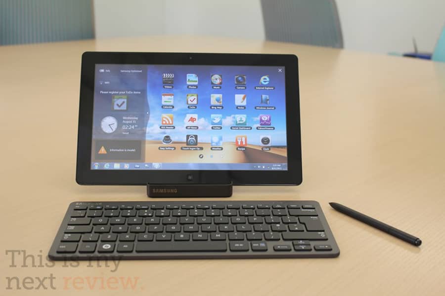 Original Samsung Slate PC with box 10/10 condition in cheap price 0