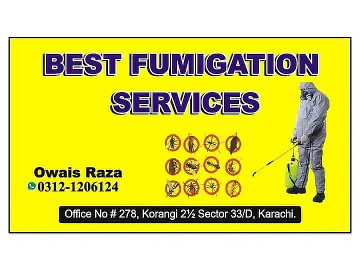 Pest Control | Fumigation Services | Termite spray | Cleaning Services 8