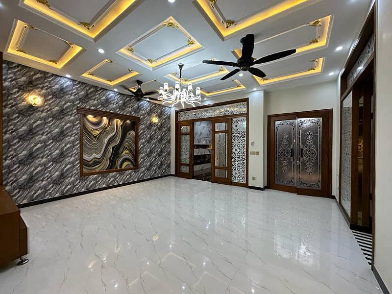 Facing Park 10 Marla Brand New Lavish House For Sale In Sector B LDA Approved Super Hot Location Bahria Town Lahore Demand 490 7
