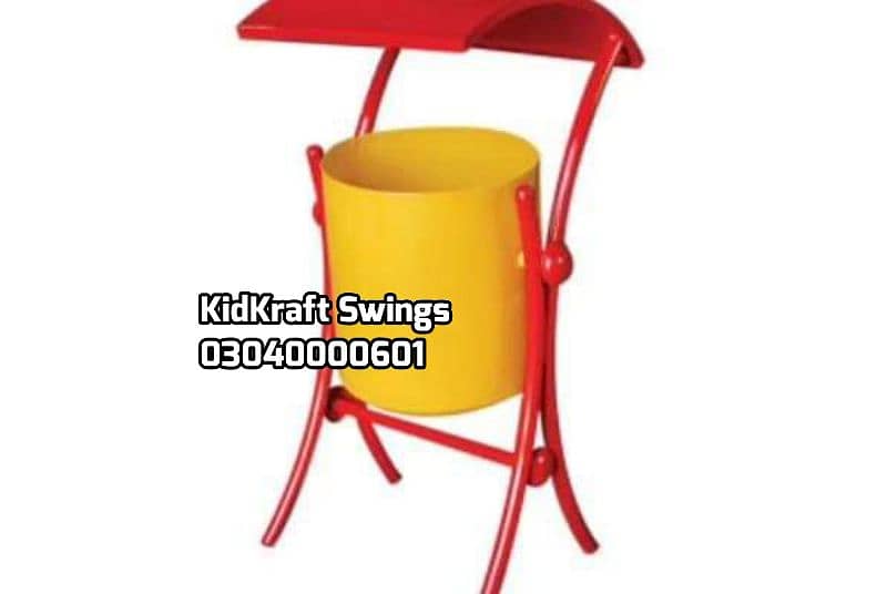 Swings, Slides, indoor swings, Jungle gym, Spring Rider, dustbin 14
