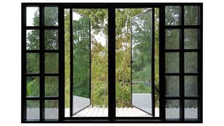 Aluminium Windows/door & Glass Work Shower Cubical/Glass Office Cabin/ 0