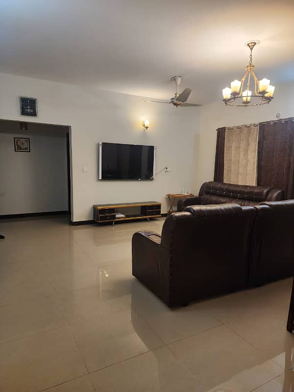 Full Furnish 10 Marla 3Bed 1st Floor Available For Rent in Saector F, Askari 10 Lahore 3